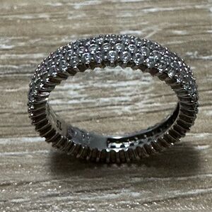 Sterling Silver Eternity Band Ring